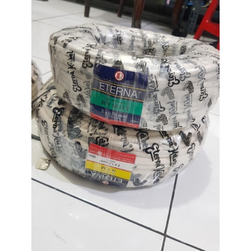 Eterna Kabel 1 Roll /Kabel Eterna 1 Roll/2x0.75 /2x1.5 ORI 100%