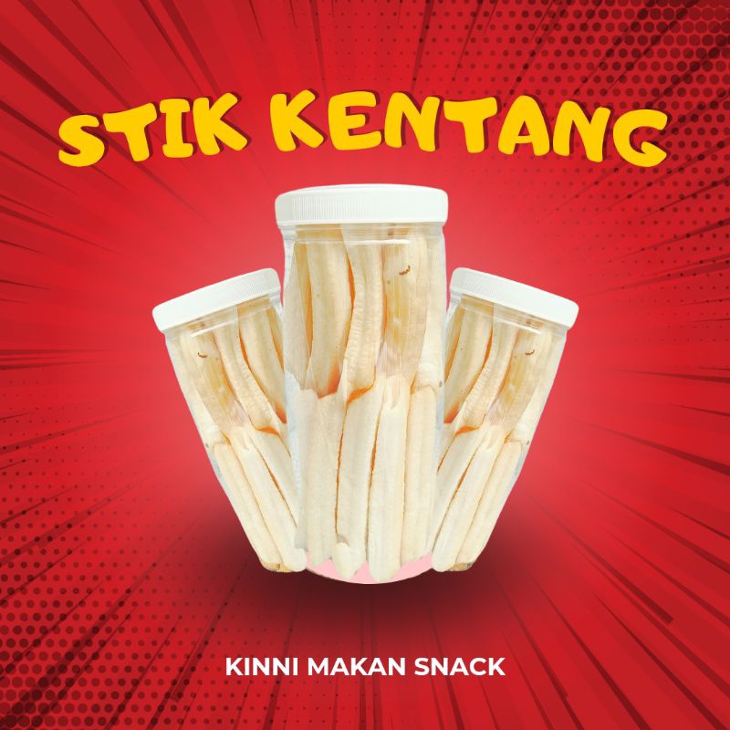 

Stik Kentang Aneka Rasa Kemasan Toples