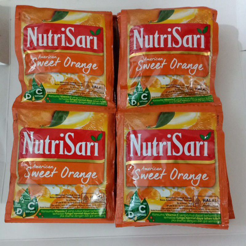 

Nutrisari American Sweet Orange 1 Renceng