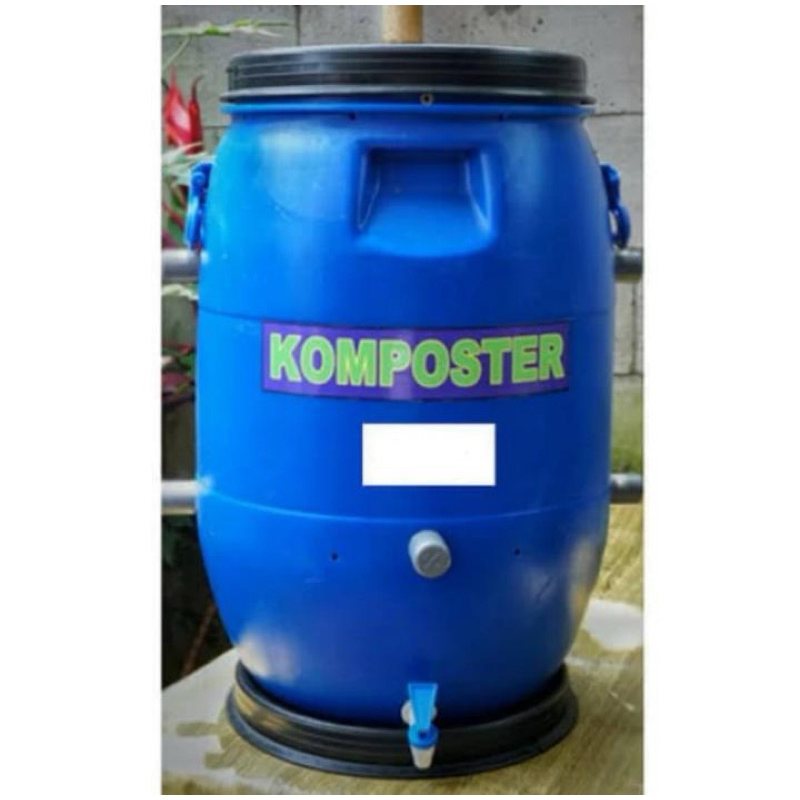 Tong Komposter 60 liter /Sampah Organik/Pupuk/Tong Plastik HDPE
