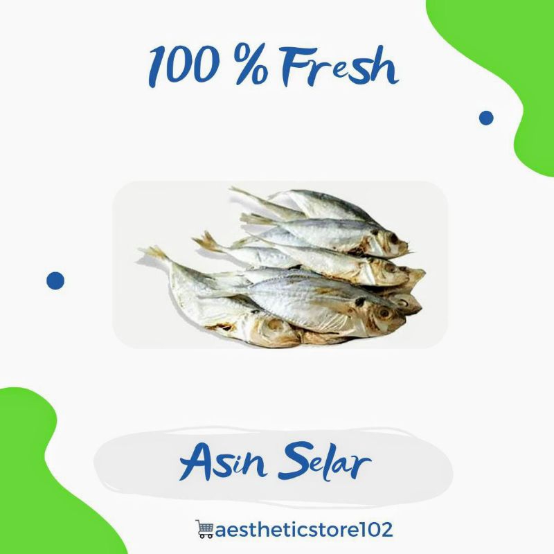 

Ikan Asin Selar 500 gram Fresh