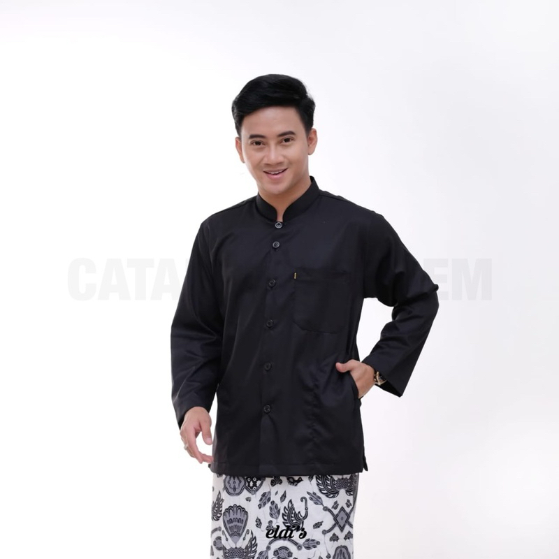 CATALEA - Baju Koko Habib Haibah Katun Toyobo - Koko Lengan Panjang Jumbo