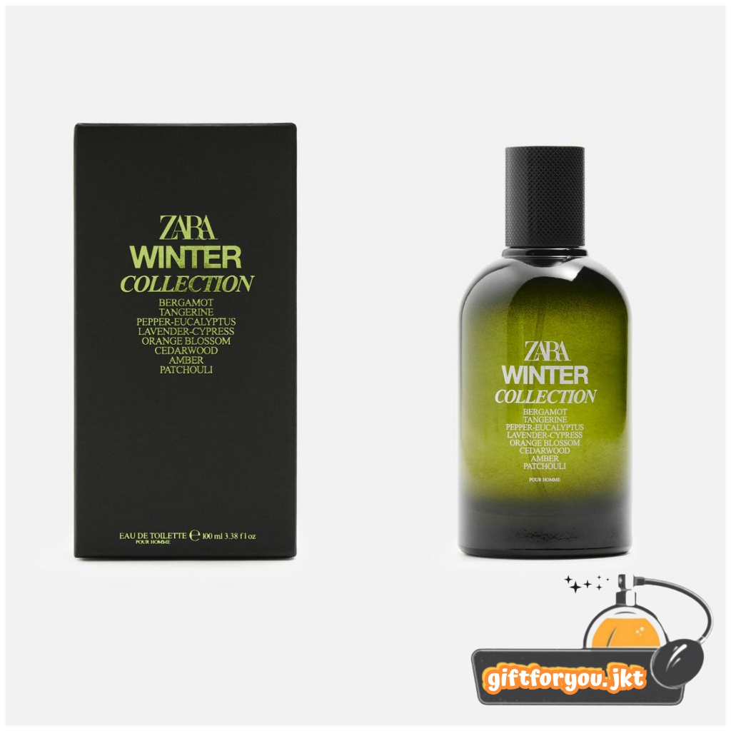 Parfum Zara Man Winter Collection 100 EDT Original Parfum Cowok Eau De Toilette Men Perfume Parfume 