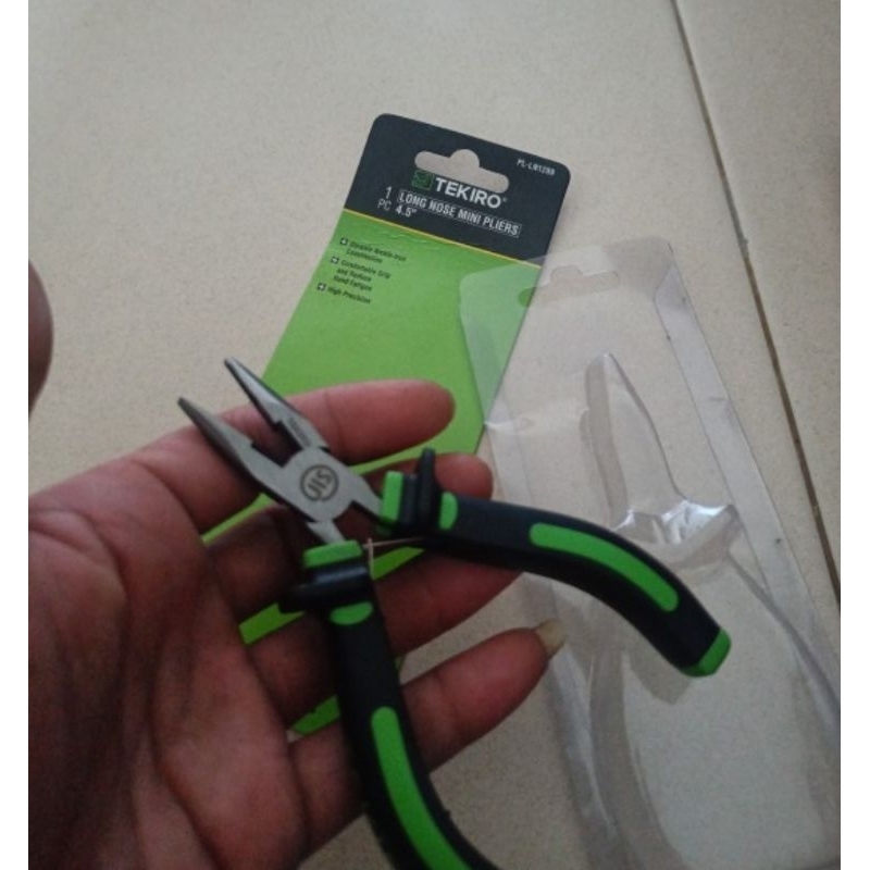 TEKIRO PL-LN1289 Tang lancip mini 4.5 inch TEKIRO tang cucut kecil / tang mini