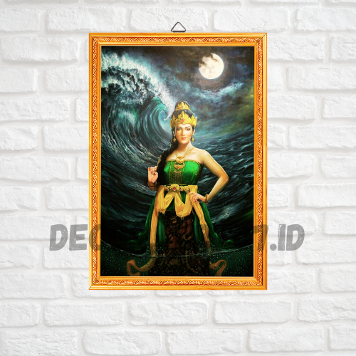 HIASAN DINDING - WALLDECOR - FOTO+BINGKAI - Kanjeng Ratu Kidul (Nyi Roro Kidul)