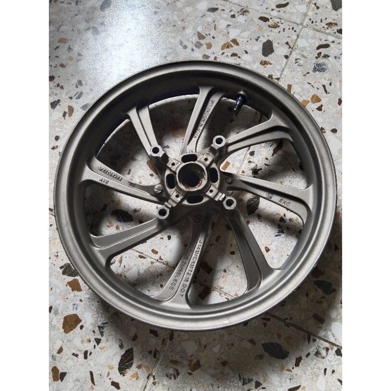 pelek depan belakang honda pcx 150 original ( seken)