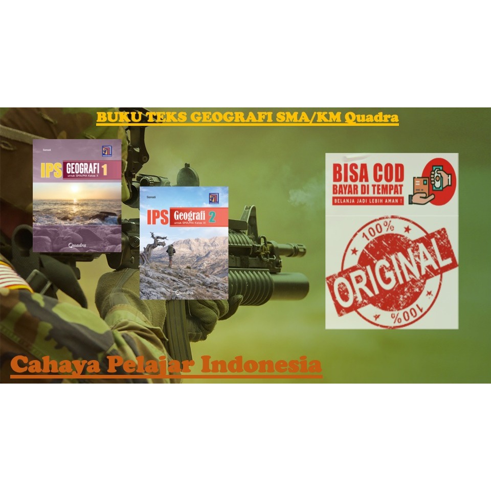GEOGRAFI SMA KURIKULUM MERDEKA | Penerbit Quadra