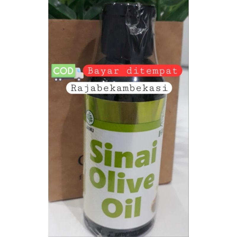 

Sinai Olive Oil Extra Virgin Oil 100% Zaitun Diminum