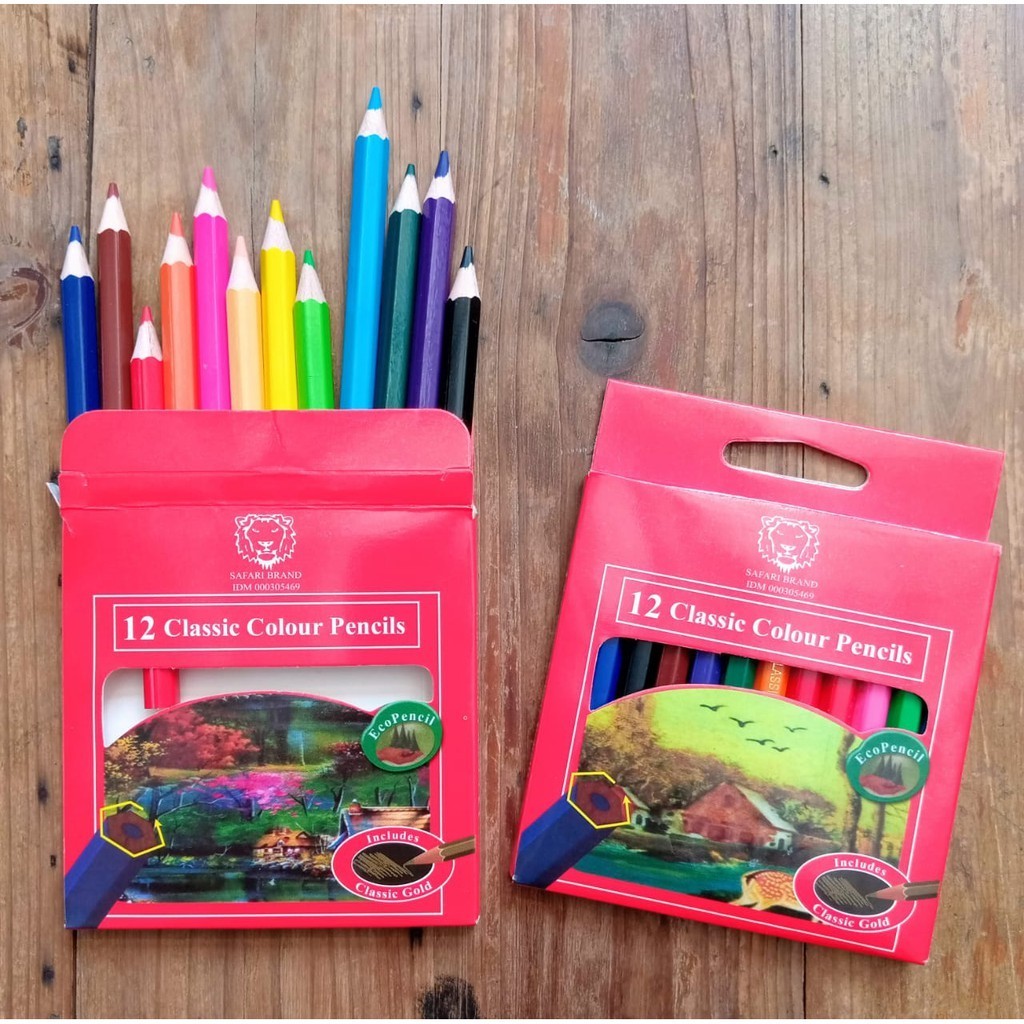 

Pensil Warna SAFARI 12w Kecil