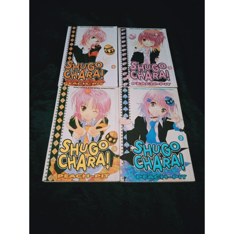 komik manga shugo chara peach pit