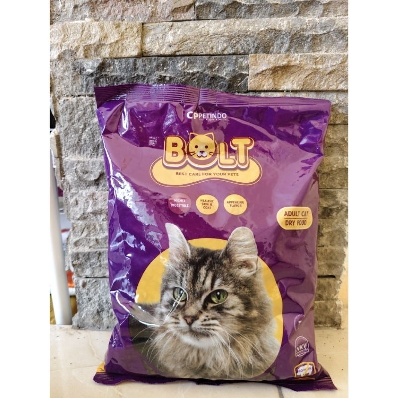 Bolt ikan 800g/pakan kucing/pakan ternak/pakan kitten/pakan kering kucing