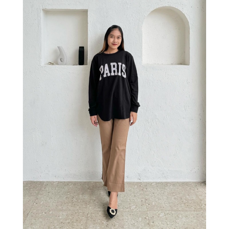 Rosalina / Kaos Oversize Wanita / Kaos Oversize Paris