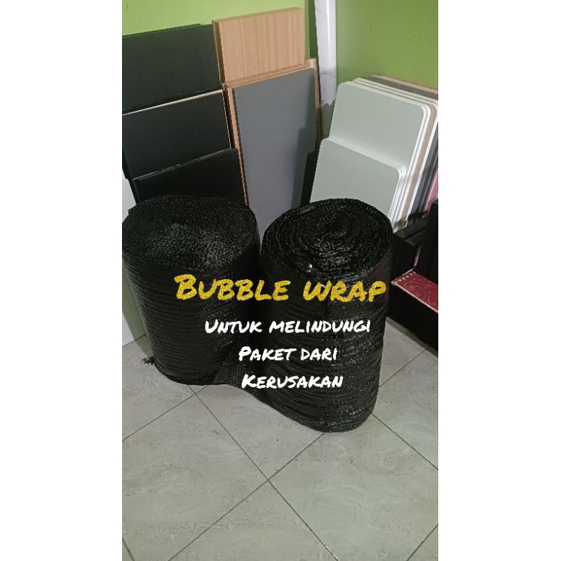 

tambahan packing bubble wrap supaya paket lebih aman