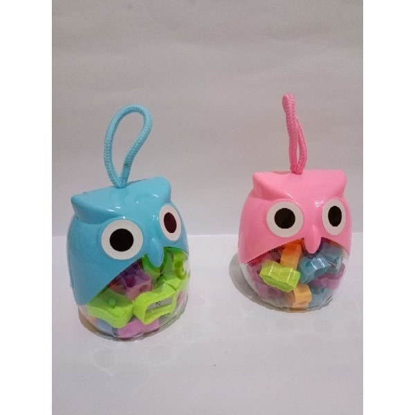 

ECER ( 1 PCS ) Serutan Ongotan Rautan Pensil Toples Motif Karakter Lucu
