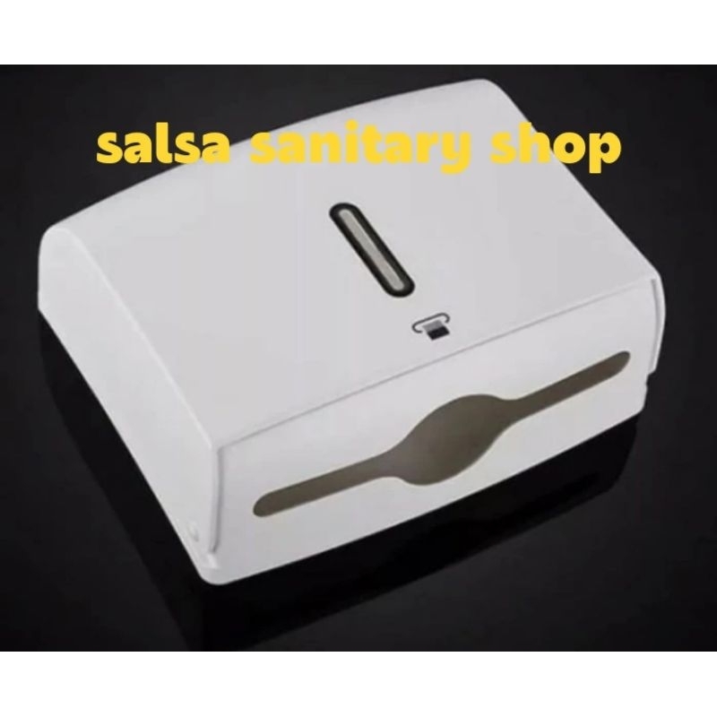 tempat tissue kotak warna putih/tempat tissue /tempat tissue kamar mandi toilet