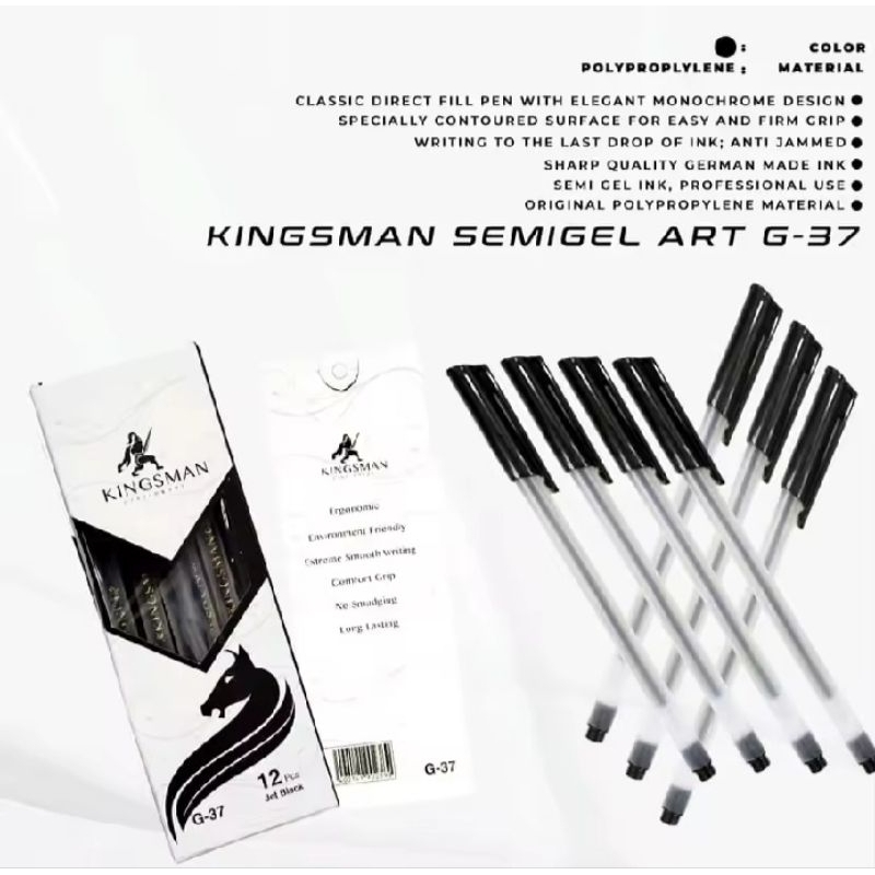 

Bolpoint Kingsmen (harga tertera /pack)