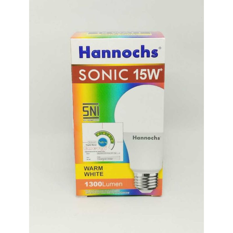 Hannochs Lampu LED Sonic 15 Watt -  Cahaya Kuning