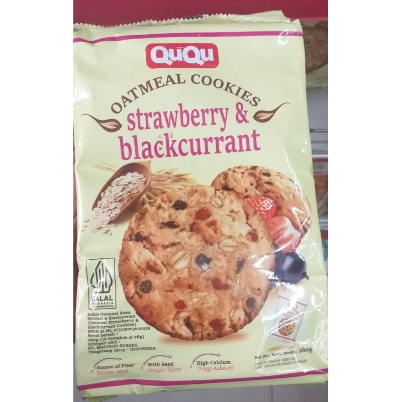 

Ququ Oatmeal Cookies 260 gram