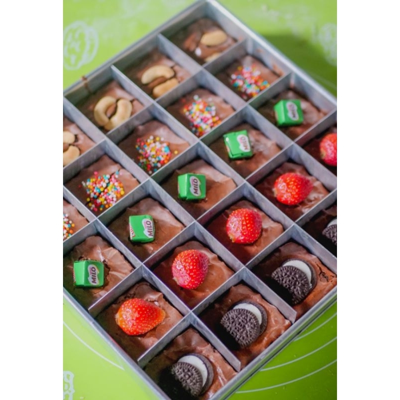 

Fudgybrownies 22x22 Cm