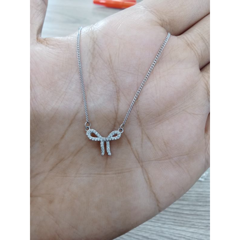 Kalung Koye Pita Perak 925 Asli