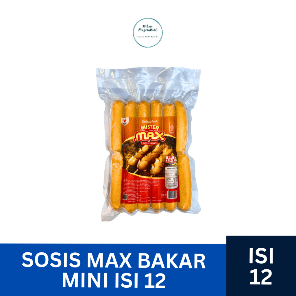

Sosis Max Bakar Mini Isi 12