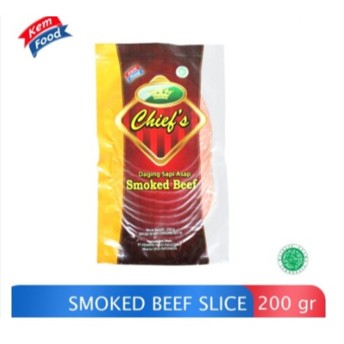 

KEMFOOD chief's smoked beef 200 gram