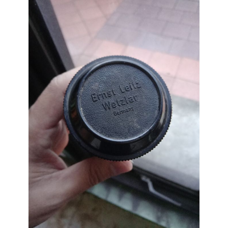 Leica Leitz Lens Case 9cm F4 Elmar Screw Mount Lens Black Germany