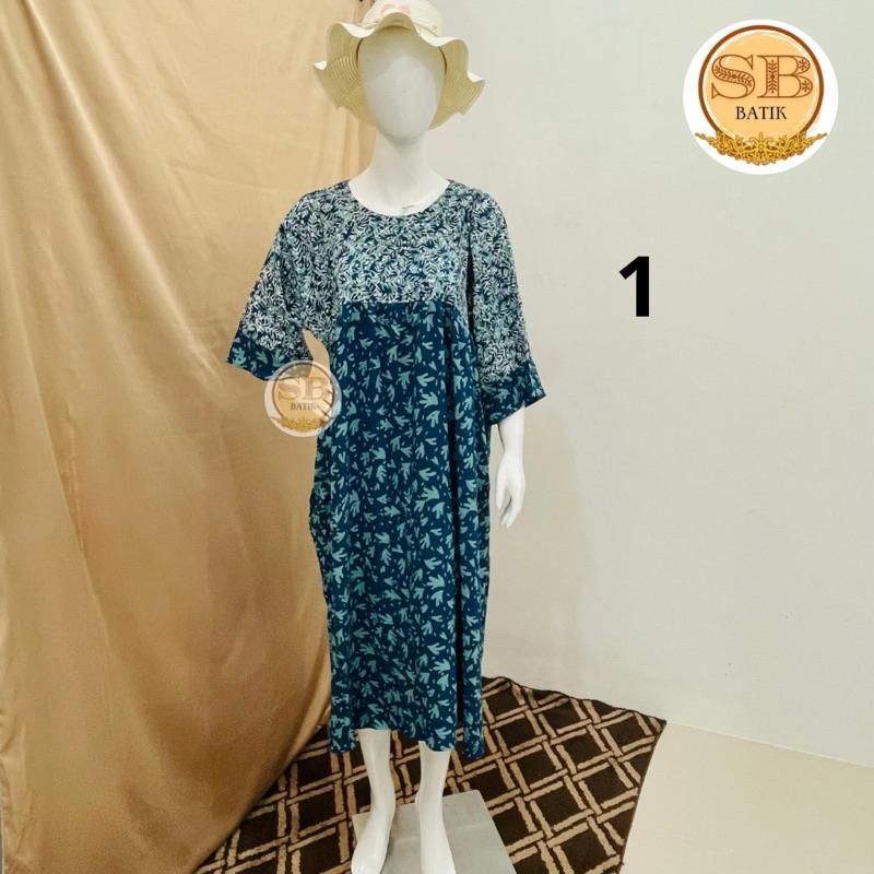 Longdress Riska INA Batik | Longdress Batik | INA BATIK | Batik Pekalongan