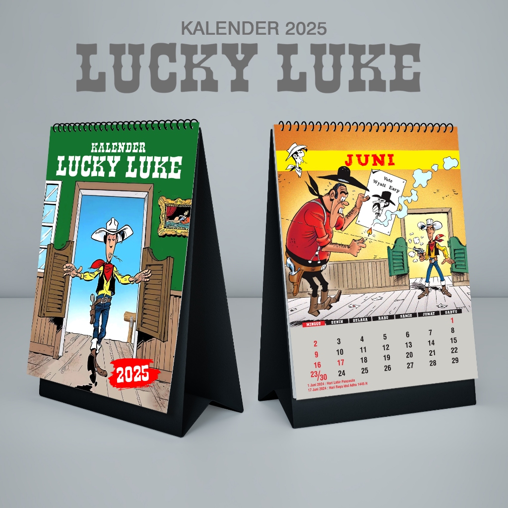 

Kalender Meja 2025 Lucky Luke (preorder)