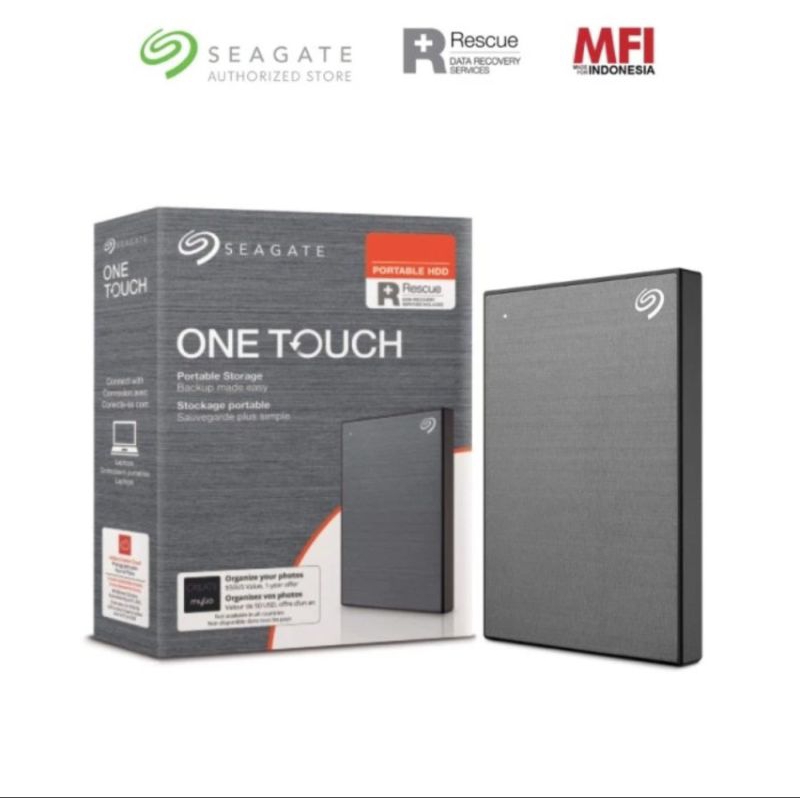 Hardisk External HDD External SEAGATE One Touch 1TB 2TB 4TB 5TB