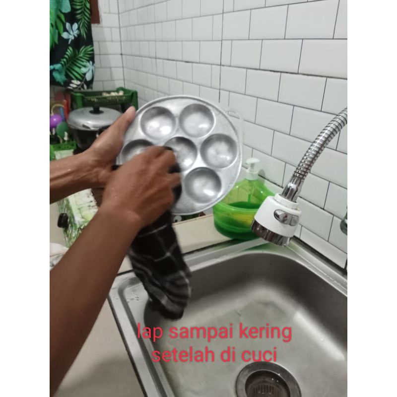 Cetakan Telur Puyuh Cetakan Telur Dadar Mini Cetakan Martabak Mini Cara 7 Gratis Susuk Gagang Kayu