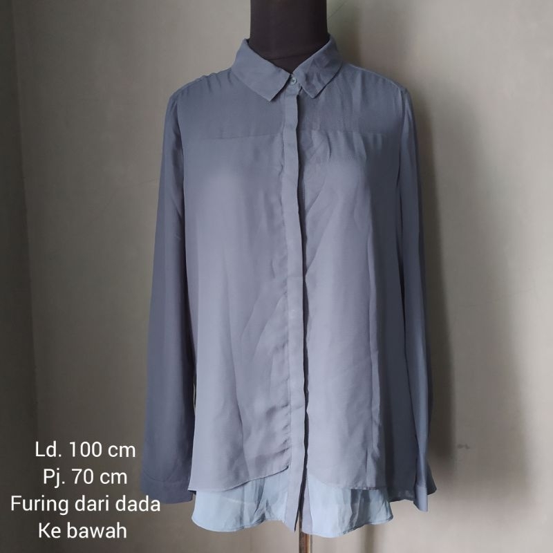 PRELOVED Kemeja Sifon