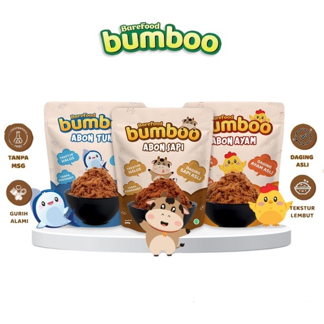 

Barefood Bumboo Abon MPASI Anak No MSG Tanpa Pengawet