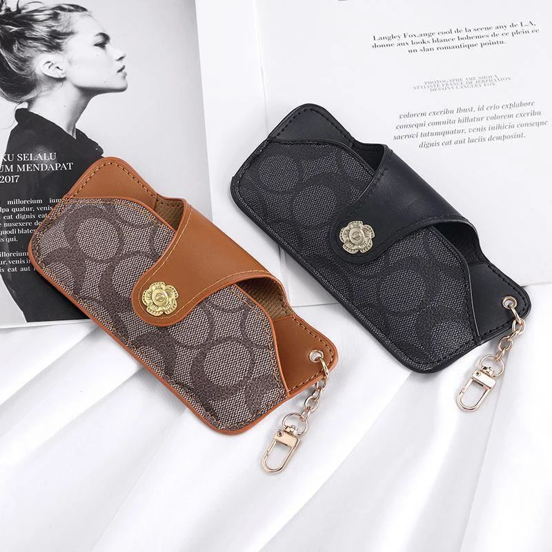 Kotak Tempat Kacamata Kacamata Case Portable Case Kacamata Aesthetic Kulit Softcase Kacamata