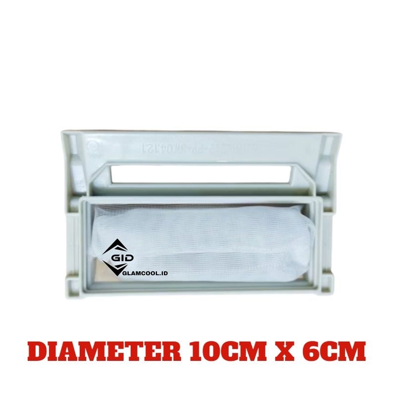 SARINGAN FILTER MESIN CUCI LG TURBO DRUM 1 TABUNG
