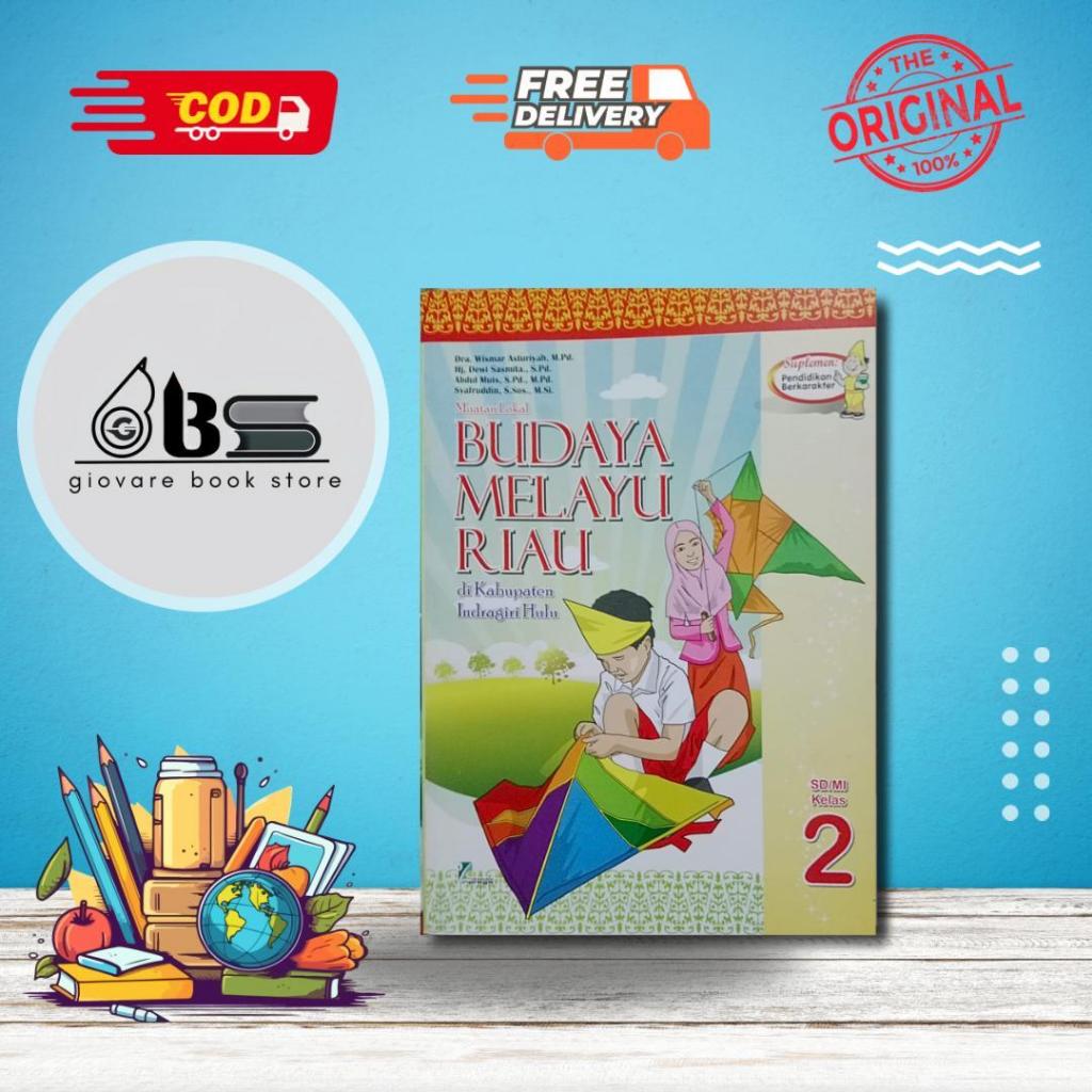 BUKU BUDAYA MELAYU RIAU KELAS 2 INDRAGIRI HULU | BMR INHU KELAS 2 ORIGINAL | BMR INDRAGIRI HULU KELA