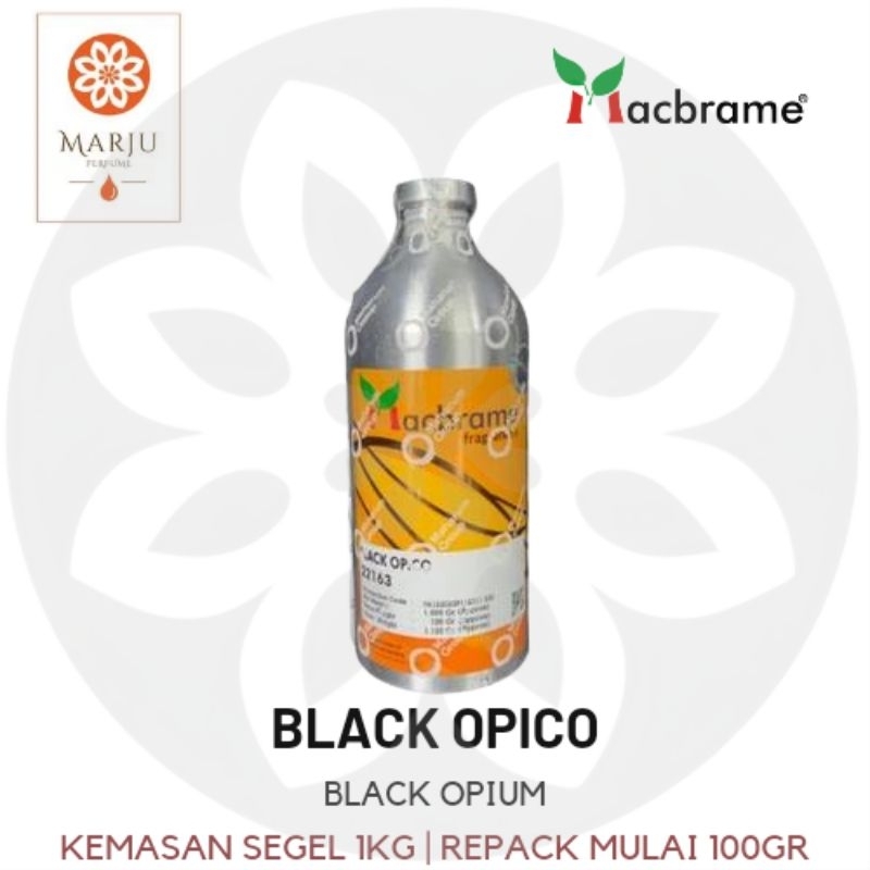 BLACK OPICO - MACBRAME 250Gr - 1Kg Segel BIBIT MURNI #Marju