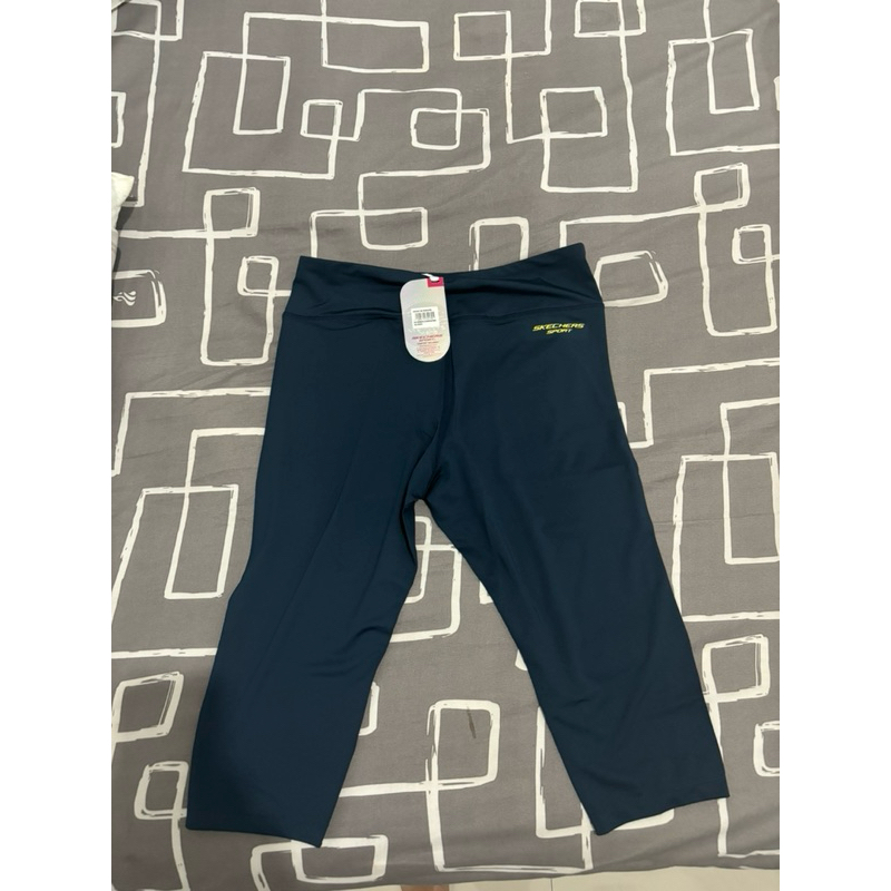 legging wanita skechers navy