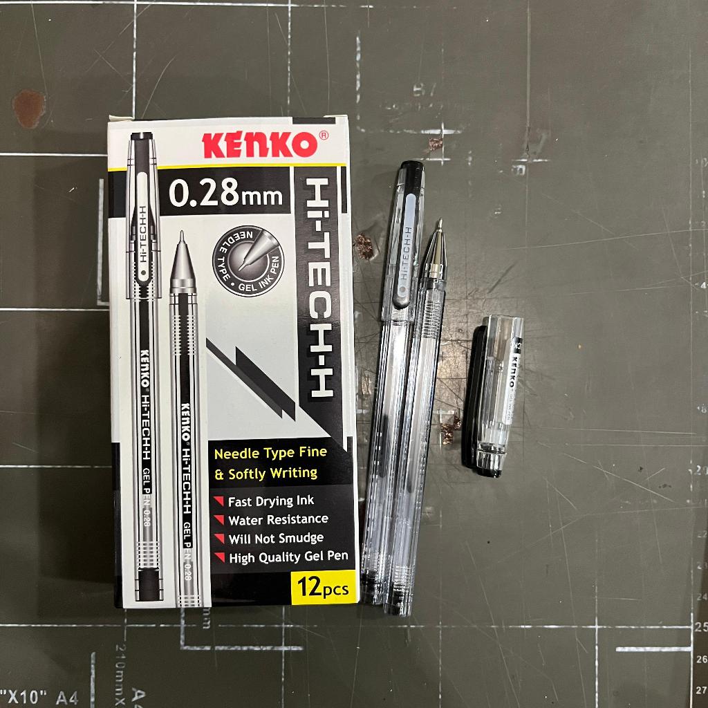 

GEL PEN PULPEN BALLPOINT KENKO Hi-TECH-H 0.28mm