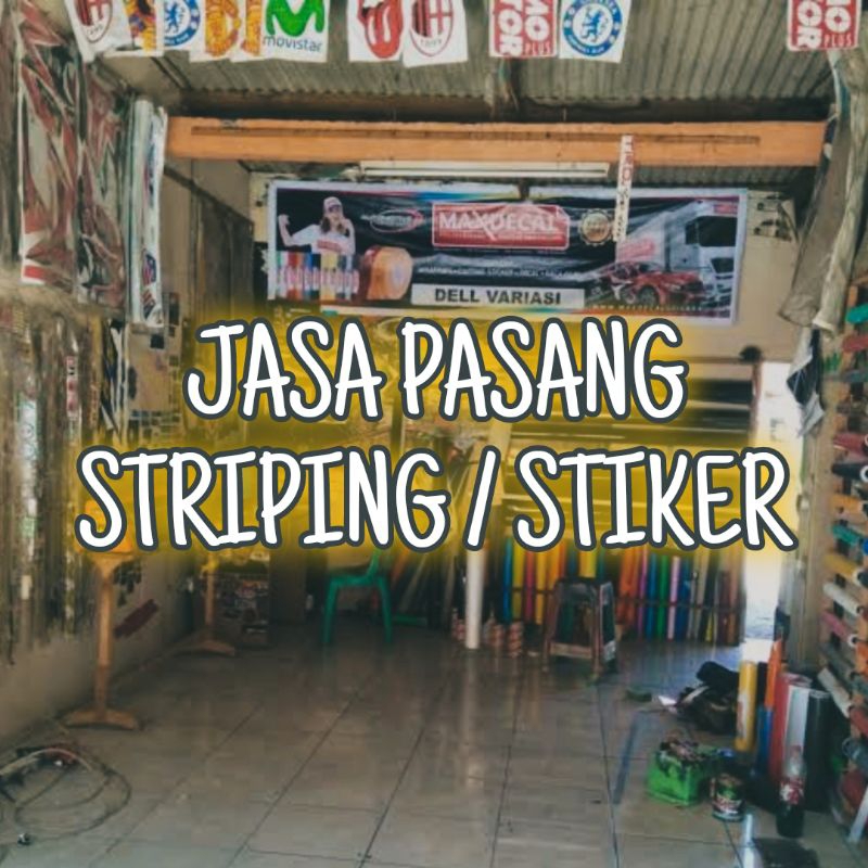 JASA PASANG STIKER/STRIPING MAZBOY STORE