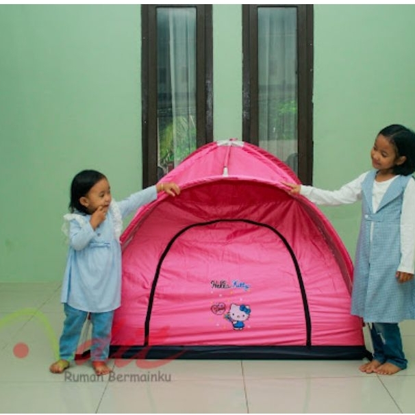 Tenda Anak Pink Baby Ukuran 140Cm/120Cm/100Cm