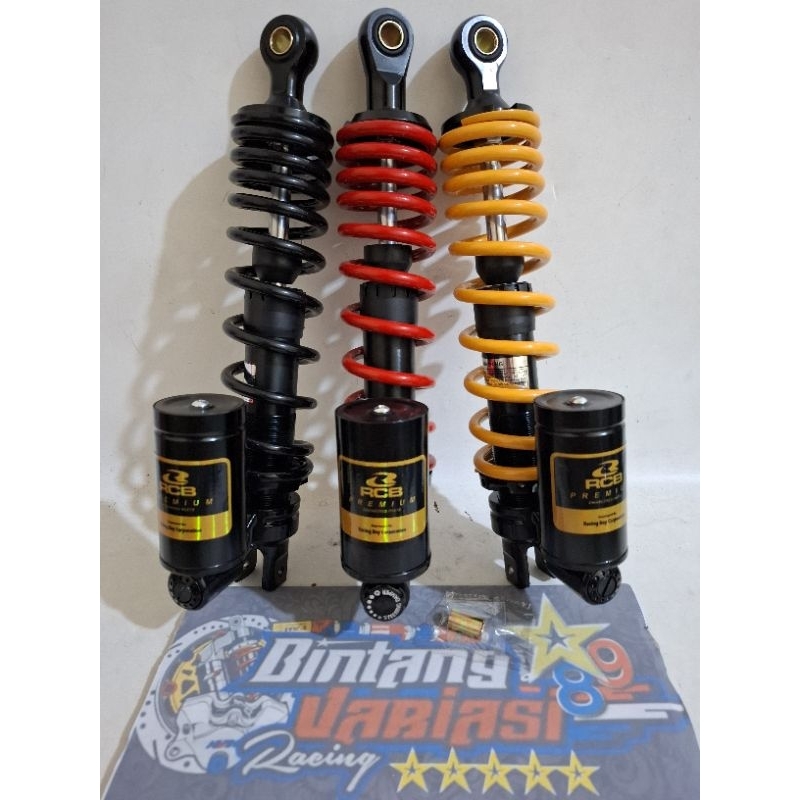 NEW ~SHOCK SHOCKBREAKER COPY_RCB SINGLE TABUNG BAWAH UK 310MM & 330MM UNIVERSAL MATIC PNP MIO J_MIO