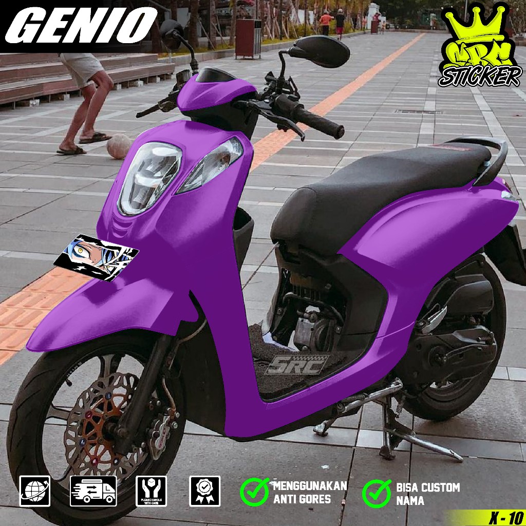 COD Sticker Decal Full Body Motor Honda Genio 2019 2020 2021 2022 2023 2024 Sticker Full Body Genio 