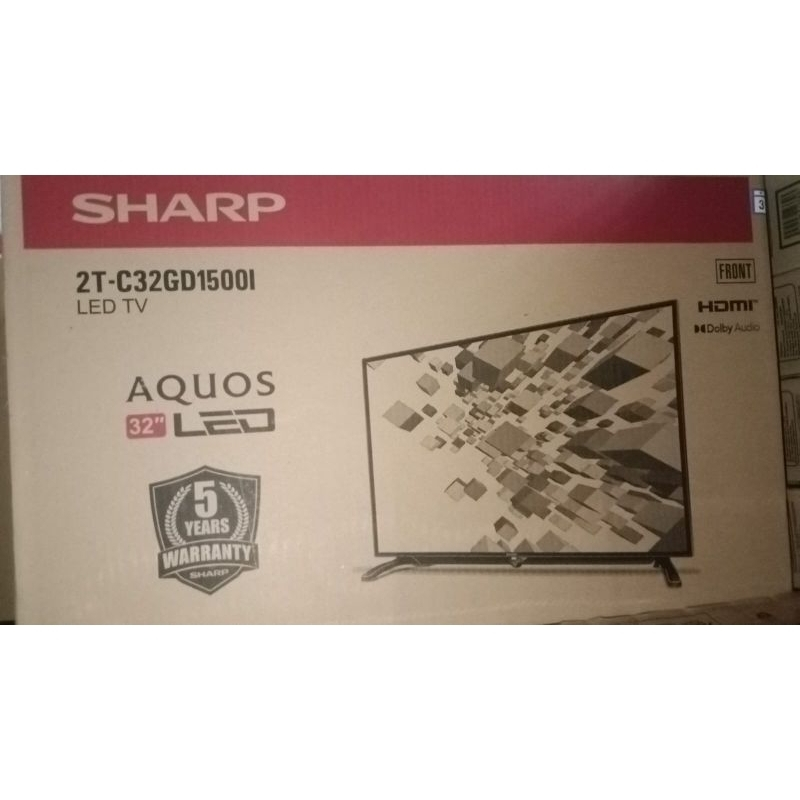 Led Sharp 32 inch 32inch 2T-GD1500I 2T 32GD1500I 32GD1500 i 32GD15 32GD 1500 Digital DVB T2