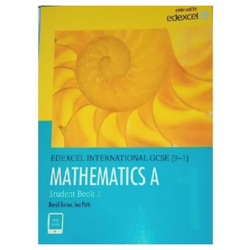 

BUKU EDEXCEL INTERNATIONAL GCSE (9-1) MATHEMATICS A STUDENT'S BOOKSL 1