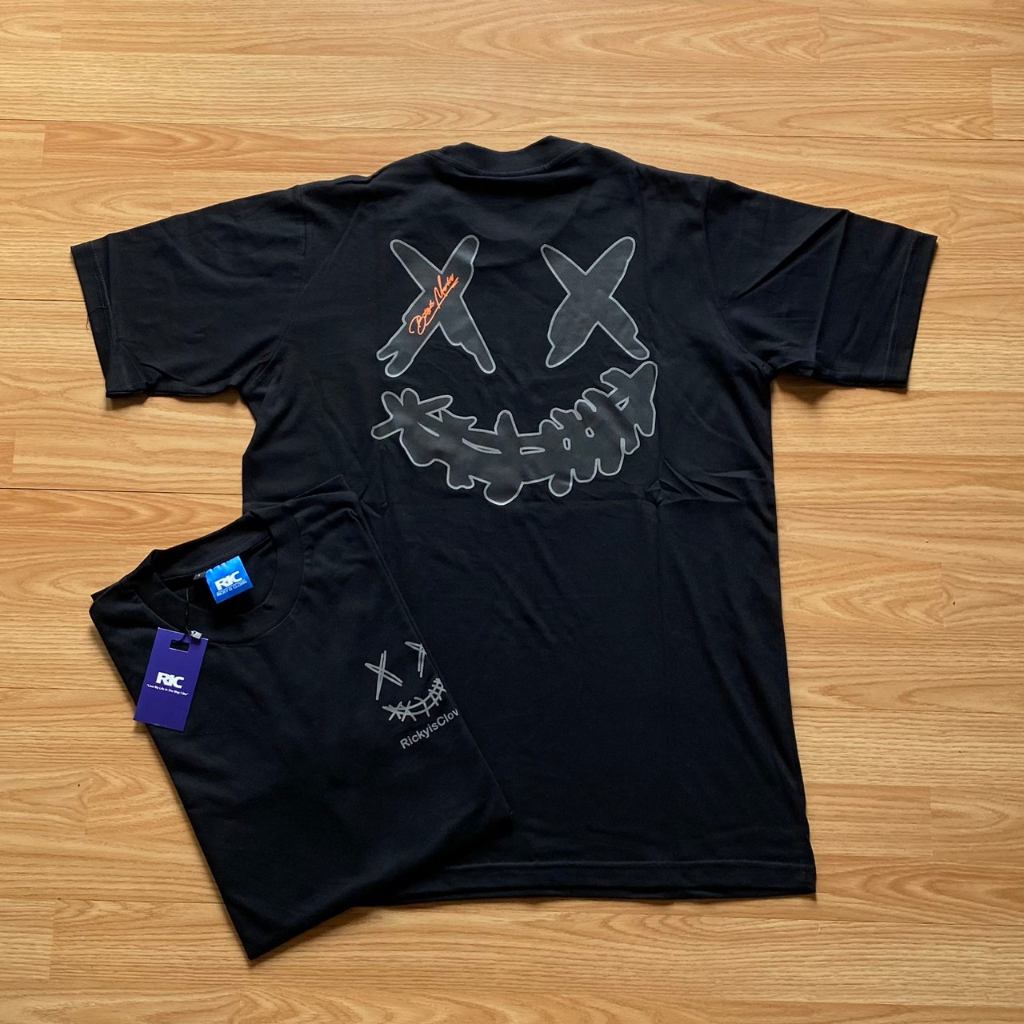 KAOS PRIA RICKY IS CLOWN LOGO PREMIUM LOGO