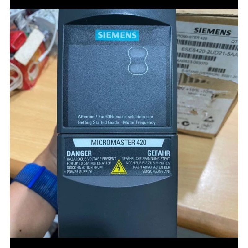 SIEMENS MICROMASTER 420 6SE6420-2UD21-5AA1 DRIVE