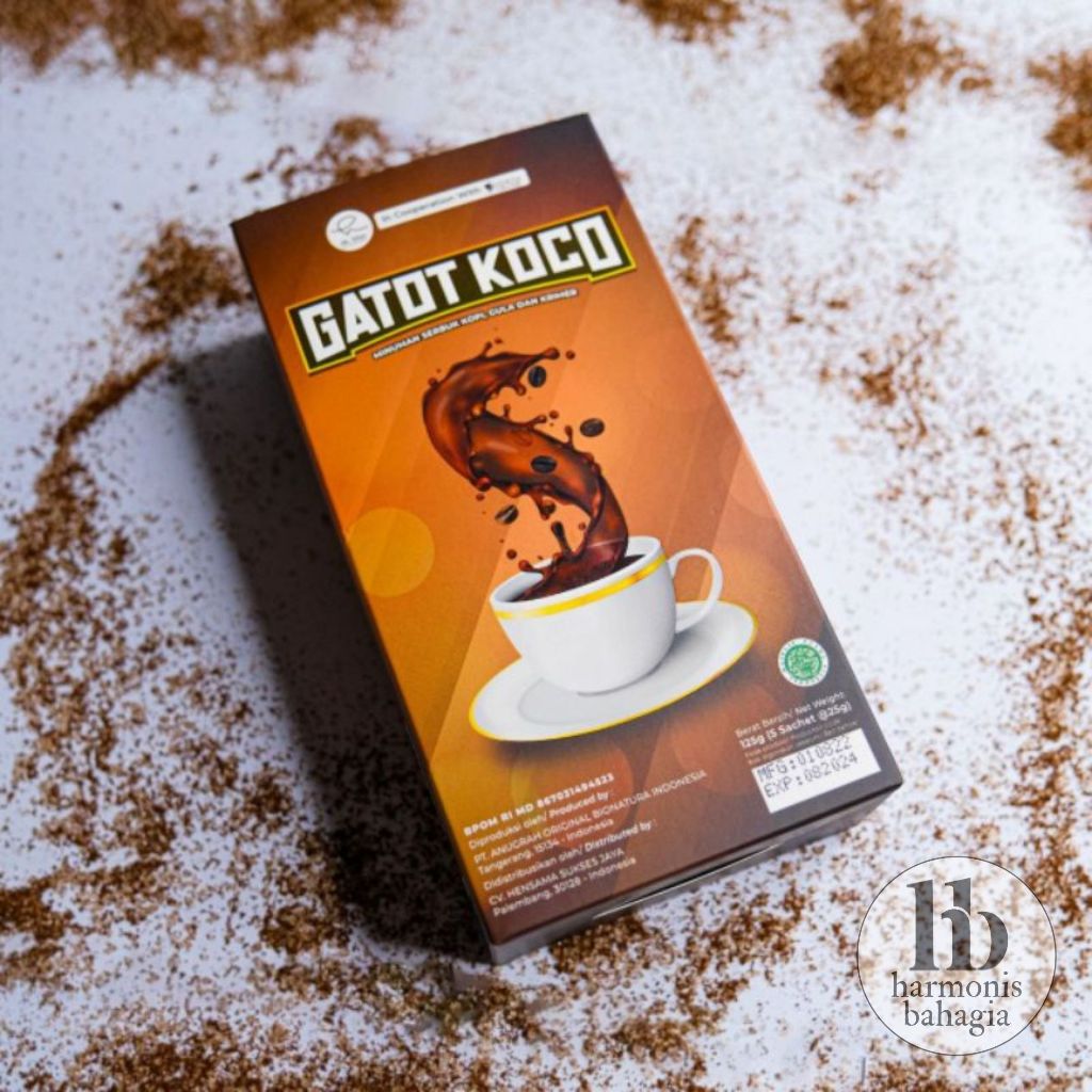 

[STOK KOSONG] Kopi Gatot Koco By Dr Richard Lee original 100 %