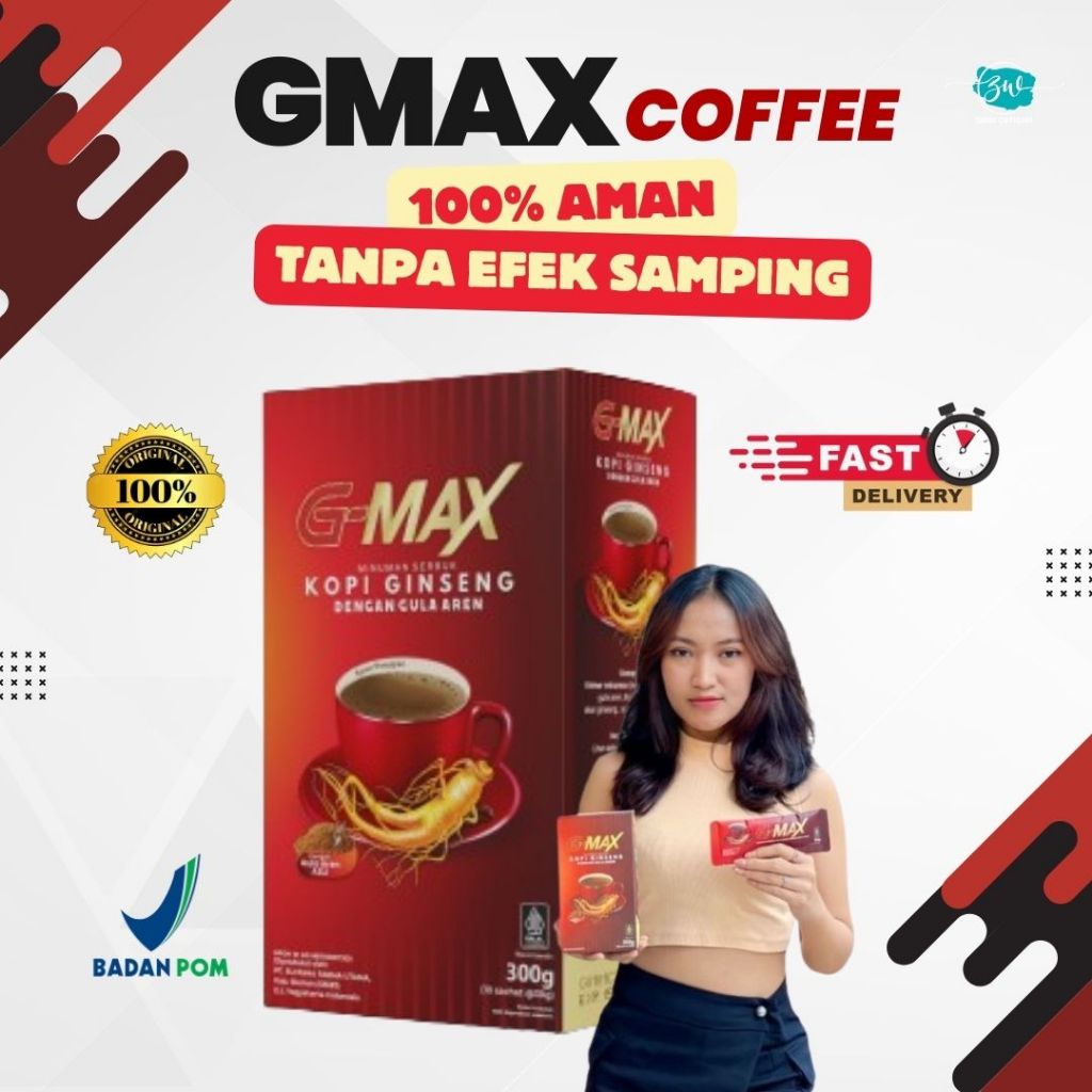 

KOPI G-MAX Minuman Penambah Stamina Pria Dewasa Kuat Tahan Lama Makin Gagah Perkasa Original BPOM - Keraton Authorized Store