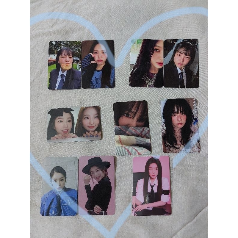 RED VELVET IRENE SEULGI WENDY JOY YERI Photocard Chill Kill Monster SG20 SG21